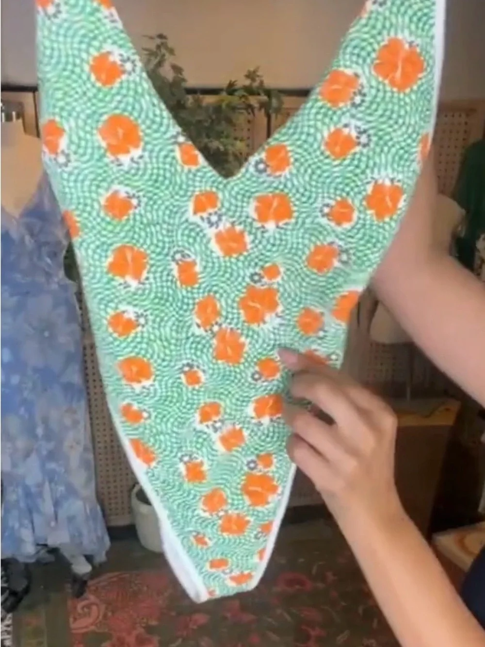 Free-est By Free People Amber Printed One-Piece In Sunset Daisy NWOT!!